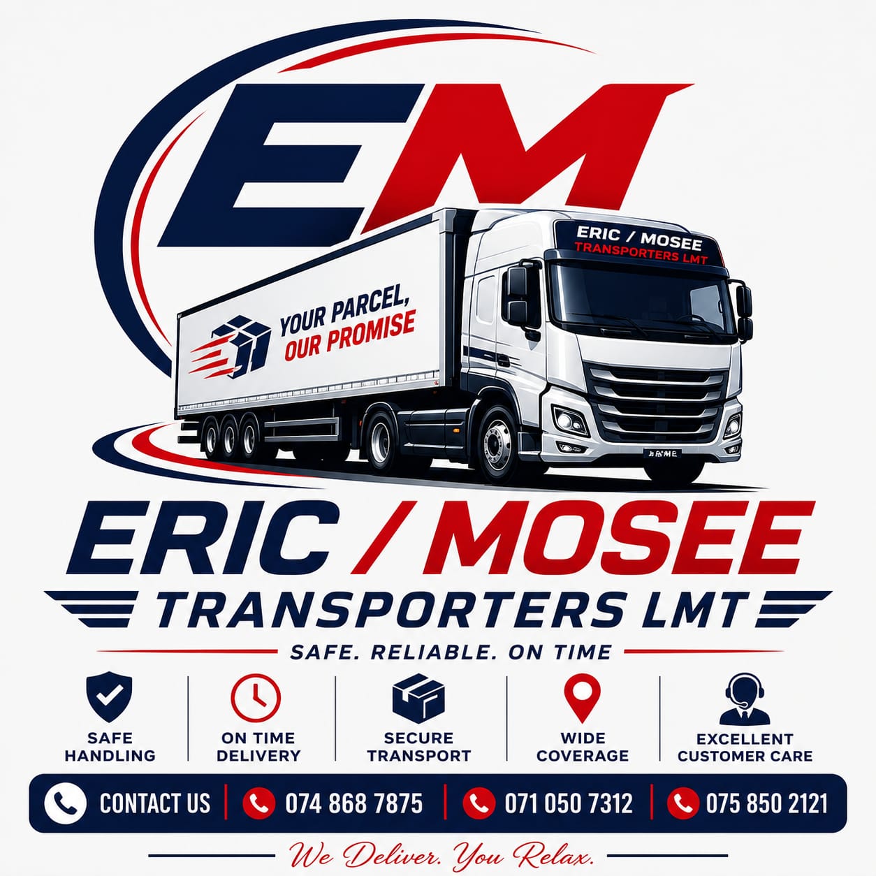 Eric Mosee Transporters Ltd logo
